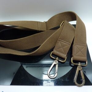 HEAVY DUTY BAG  Straps Replacement Crossbody  ADJUSTABLE Canvas Strap BRASS